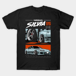 Iconic Silvia S15 Car T-Shirt